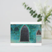 Carte Postale Beauté bleue (Debout devant)