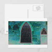 Carte Postale Beauté bleue (Devant / Derrière)