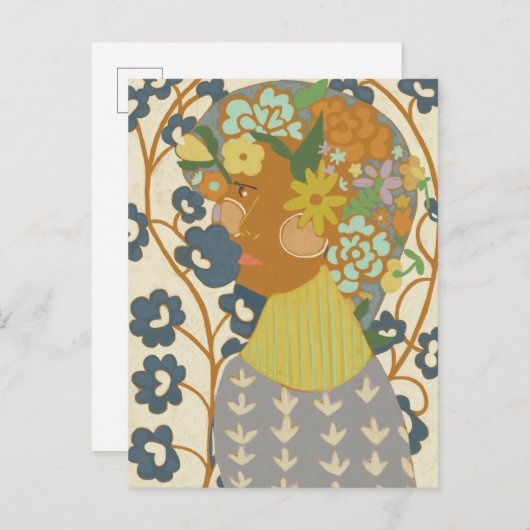 Carte Postale Beauté botanique (Devant / Derrière)