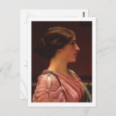 Carte Postale Beauté classique frontière blanche John William Go (Devant / Derrière)