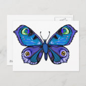 Carte Postale Beauté colorée 2 (Devant / Derrière)