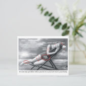 Carte postale Beauté de bain (Debout devant)