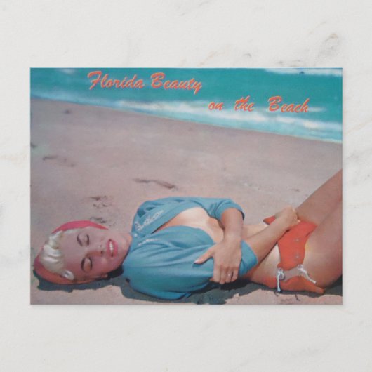 Carte Postale Beauté de Floride (Devant)