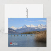 Carte Postale Beauté de la Suisse (Devant / Derrière)