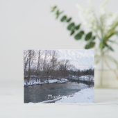 Carte Postale Beauté de neige James River (Debout devant)