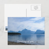Carte Postale Beauté de Teton (Devant / Derrière)