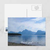 Carte Postale Beauté de Teton (Devant / Derrière)