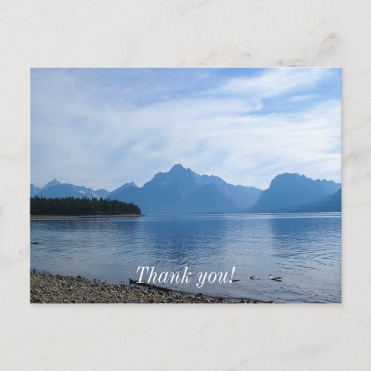 Carte Postale Beauté de Teton (Devant)