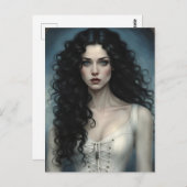 Carte Postale Beauté des cheveux cordes (Devant / Derrière)