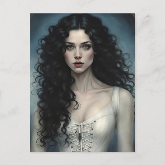 Carte Postale Beauté des cheveux cordes (Devant)