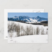 Carte Postale Beauté des montagnes (Devant / Derrière)