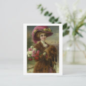 Carte Postale Beauté d'hiver - Émile Vernon (Debout devant)