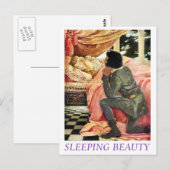 Carte Postale Beauté dormante (Devant / Derrière)