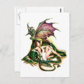 Carte Postale Beauté dormante (Devant / Derrière)