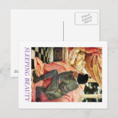 Carte Postale Beauté dormante (Devant / Derrière)