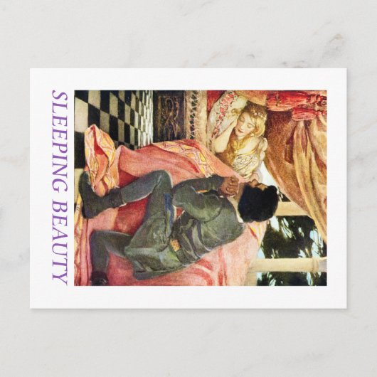 Carte Postale Beauté dormante (Devant)