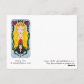 Carte Postale Beauté dormante (Dos)