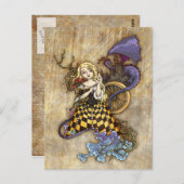 Carte Postale Beauté dormante (Devant / Derrière)