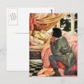 Carte Postale Beauté dormante (Devant / Derrière)