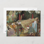 Carte Postale Beauté dormante dans le Pavillon (Devant / Derrière)