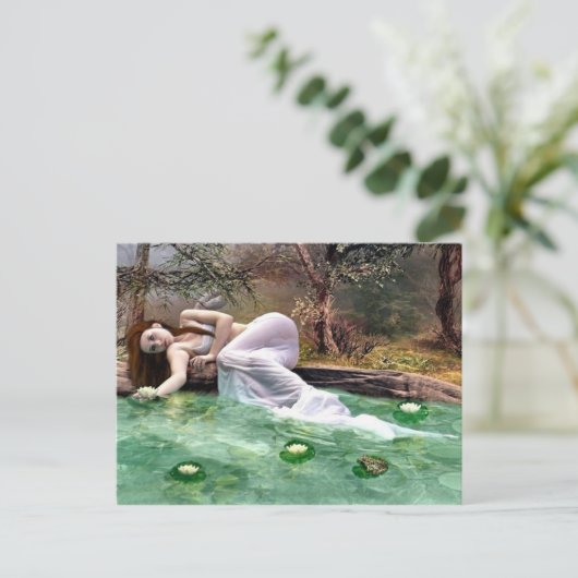 Carte Postale Beauté du nénuphar (Debout devant)