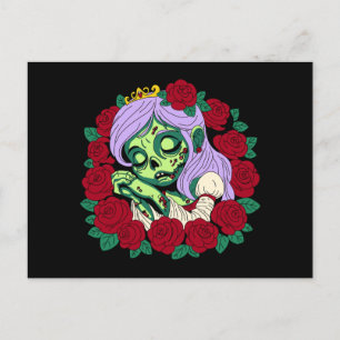 Carte Postale Beauté du sommeil de Zombie