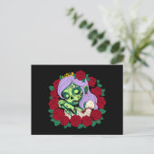 Carte Postale Beauté du sommeil de Zombie (Debout devant)