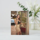 Carte Postale Beauté échouée sur la route 66 photo (Debout devant)