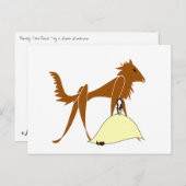 Carte Postale Beauté et bête (Devant / Derrière)