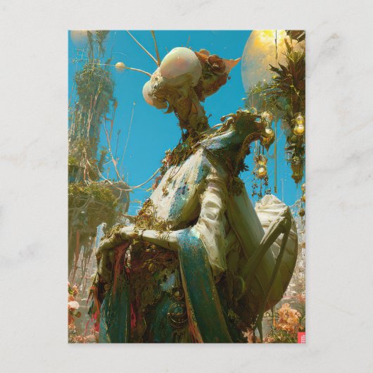 Carte Postale Beauté extraterrestre - Neshar (Devant)