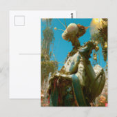 Carte Postale Beauté extraterrestre - Neshar (Devant / Derrière)