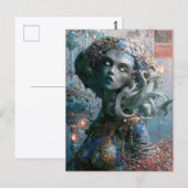 Carte Postale Beauté extraterrestre - Ondelette (Devant / Derrière)