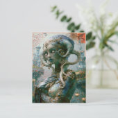 Carte Postale Beauté extraterrestre - Sapphron (Debout devant)