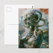 Carte Postale Beauté extraterrestre - Sapphron (Devant / Derrière)