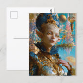 Carte Postale Beauté extraterrestre - Sclar (Devant / Derrière)
