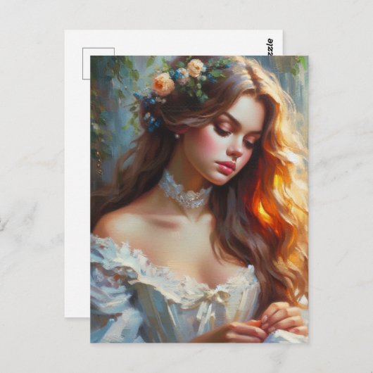 Carte Postale Beauté fabuleuse (Devant / Derrière)