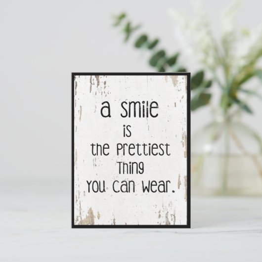 Carte postale Beauté intérieure (Debout devant)