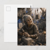 Carte Postale Beauté intérieure / Dispatcher / Tailleur de pierr (Devant / Derrière)