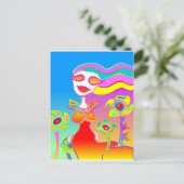 Carte Postale Beauté lumineuse (Debout devant)