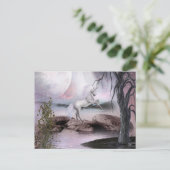 Carte postale beauté magique Unicorn (Debout devant)