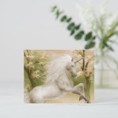 Carte postale beauté magique Unicorn (Debout devant)