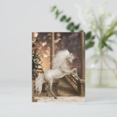 Carte postale beauté magique Unicorn (Debout devant)