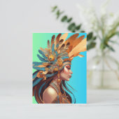 CARTE POSTALE BEAUTÉ NATIVE #1 (Debout devant)