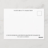 CARTE POSTALE BEAUTÉ NATIVE #1 (Dos)