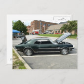 Carte Postale Beauté noire 2 (Devant / Derrière)