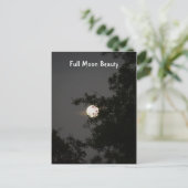 Carte Postale Beauté Pleine lune (Debout devant)