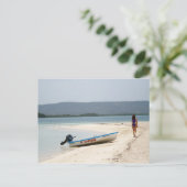 CARTE POSTALE BEAUTÉ RELAXANTE (Debout devant)