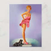 Carte Postale Beauté rétro 56 (Devant)