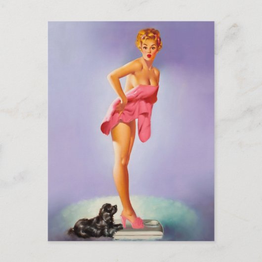 Carte Postale Beauté rétro 56 (Devant)