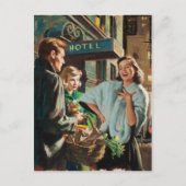 Carte Postale Beauté rétro 75 (Devant)